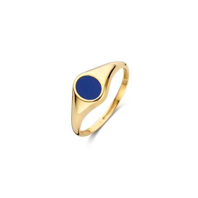 Blush Siegelring 14k Gelbgold mit Lapislazuli - 1219YLA