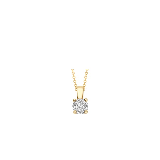 Blush Solitär Anhänger 14k Gelbgold mit Labordiamant 0.25ct - LG6001Y