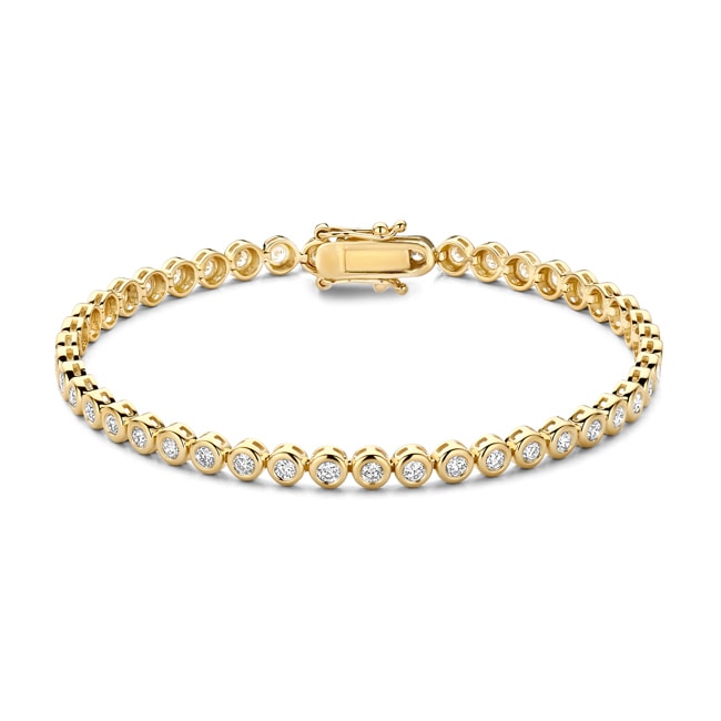 Blush 14ct Yellow Gold 1.51ct Lab Diamond Tennis Bracelet - LG2008Y/17