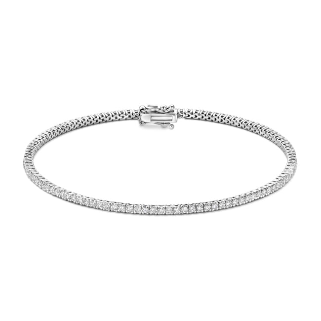 Blush 14ct White Gold 1.47ct Lab Diamond Tennis Bracelet - LG2004W