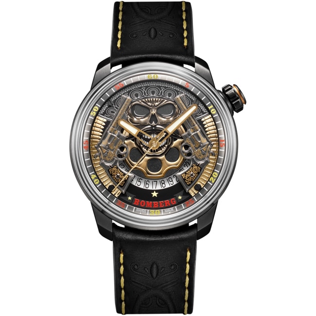 Bomberg BB-01 Automatic Pistoleros Gold - CT43APBA.29-3.11