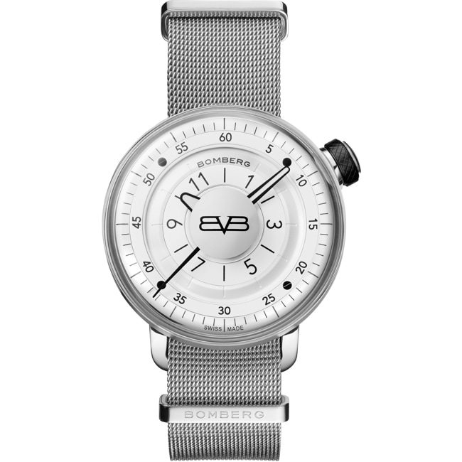 Bomberg BB-01 White & Silver - CT43H3SS.02-2.9