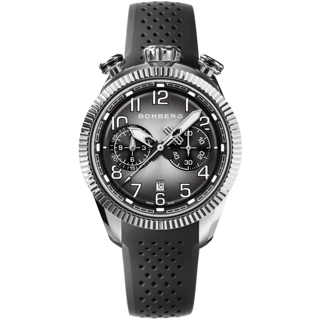 Bomberg BB-68 Smoked Black Chronograph - NS44CHSS.215.9