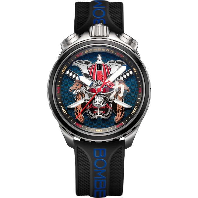 Bomberg Bolt-68 Heritage Blue Samurai Limited Edition - BS45CHSS.071-2.12