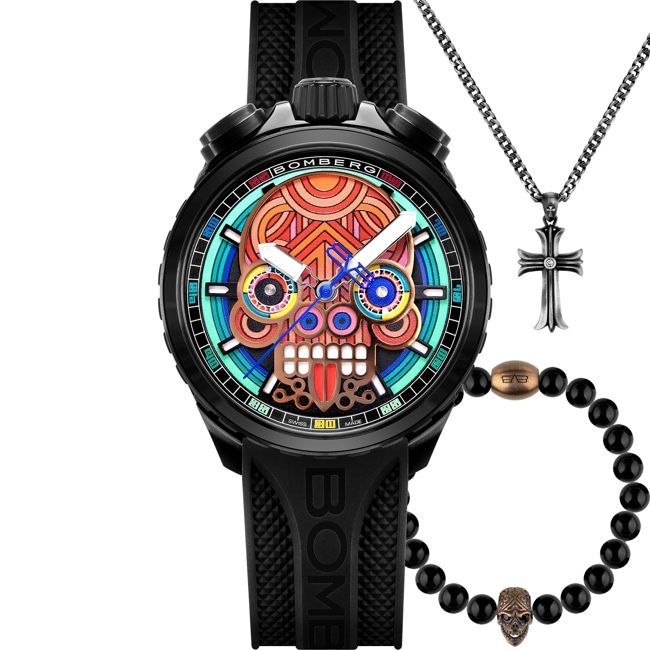 Bomberg Bolt-68 Heritage Maya Special Edition - BS45CHPBA.MAYA-6.12