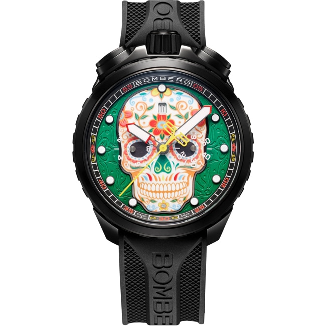 Bomberg Bolt-68 Heritage Sugar Skull Green - BS45CHPBA.060-7.12
