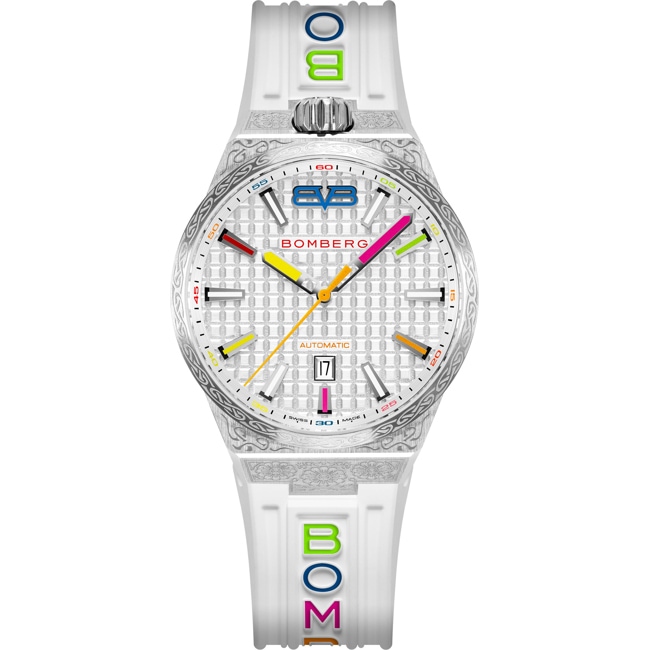 Bomberg Bolt-68 Neo Auto Metropolis Chroma White - BF43ASS.12-8.12