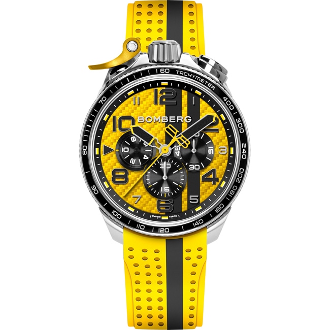 Bomberg Bolt-68 Racing Carbon YB - BS45CHSP.059-33.12