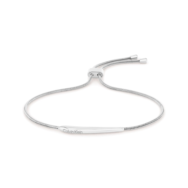 Calvin Klein Armband Elongated Drops Silbrig - 35000341