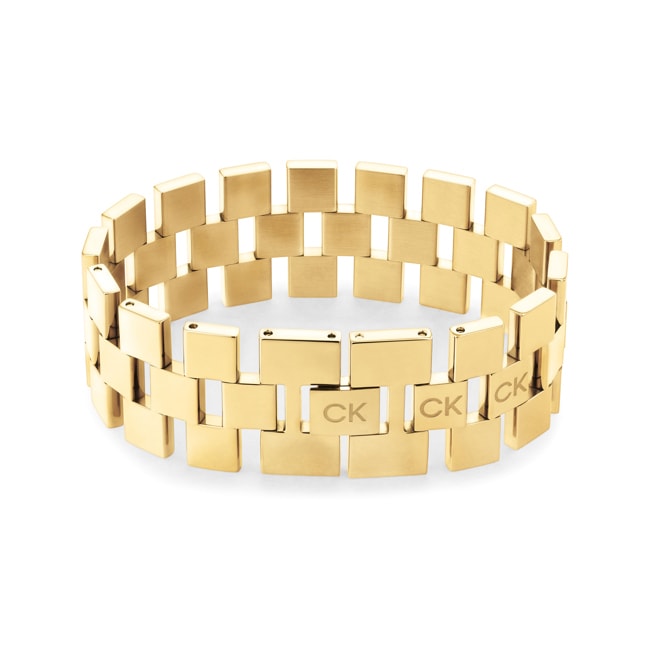Calvin Klein Bracelet Geometric Golden - 35000244