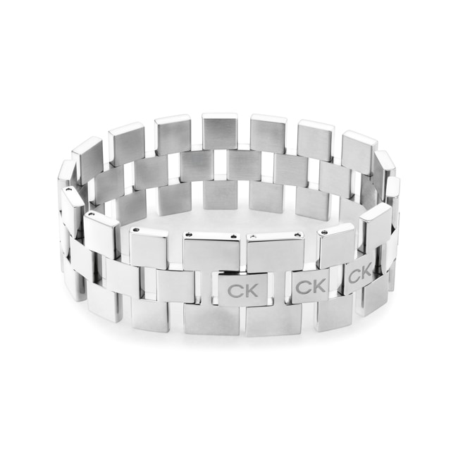 Calvin Klein Armband Geometric Silbrig  - 35000243