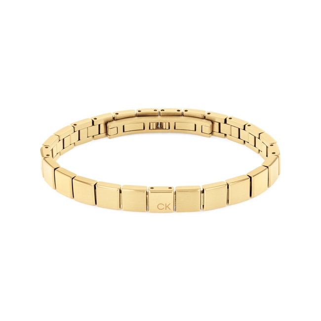 Calvin Klein Bracelet Minimalistic Sqaures Golden - 35000489