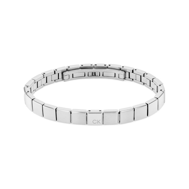 Calvin Klein Bracelet Minimalistic Sqaures Argenté - 35000488