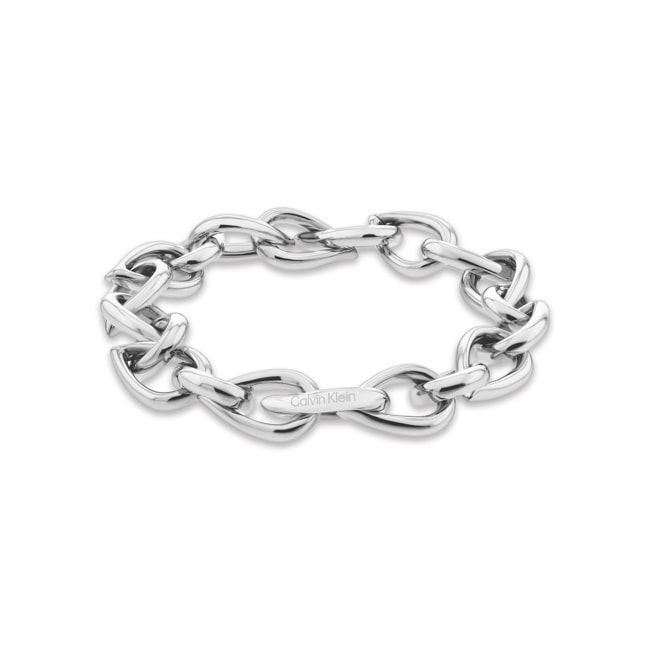 Calvin Klein Armband Sculptured Drop Silbrig - 35000913