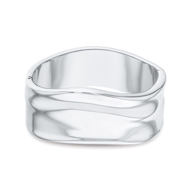 Calvin Klein Bangle ck Reflect wide Silvery - 35000640