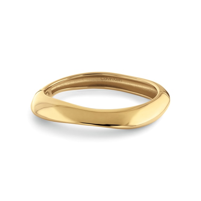 Calvin Klein Bangle Sculpted Golden - 35000818