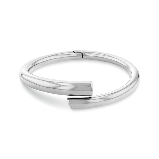 Calvin Klein Bracelet à charnière Spirale Argenté Calvin Klein Bracelet à charnière Spirale Argenté - 35000762