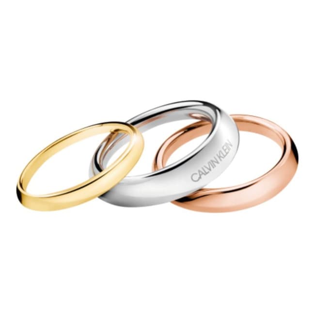 Calvin Klein Damenring ck groovy - KJ8QDR3001