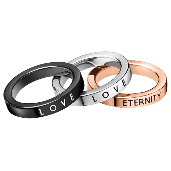 Calvin Klein Damenring ck hook - KJ06PR3901