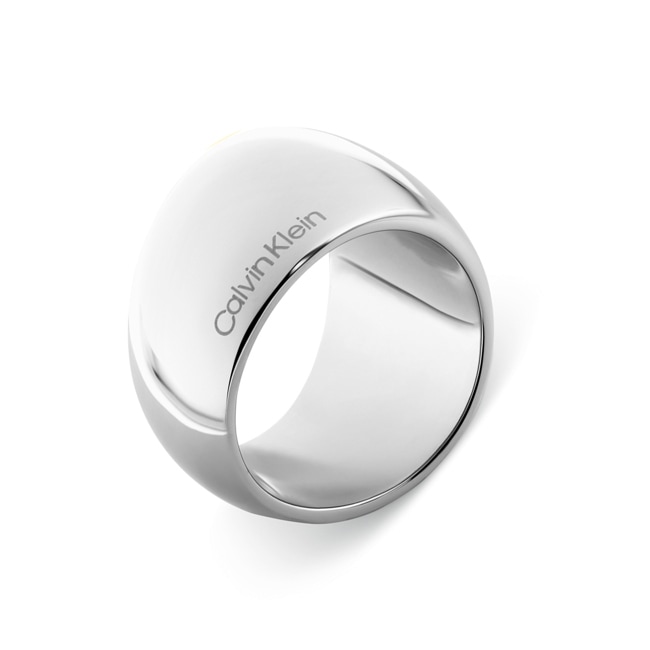 Calvin Klein Women's Ring Modern Purity Silvery - 35000833