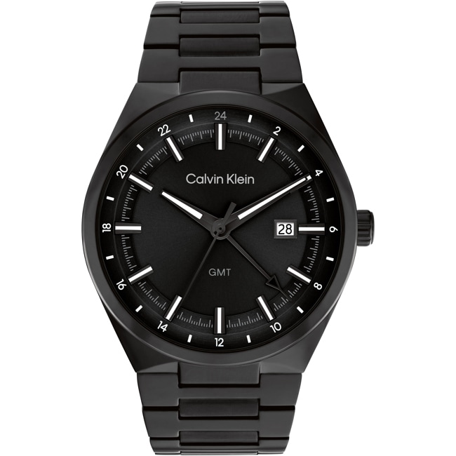 Calvin Klein Distinguish GMT Schwarz - 25200490