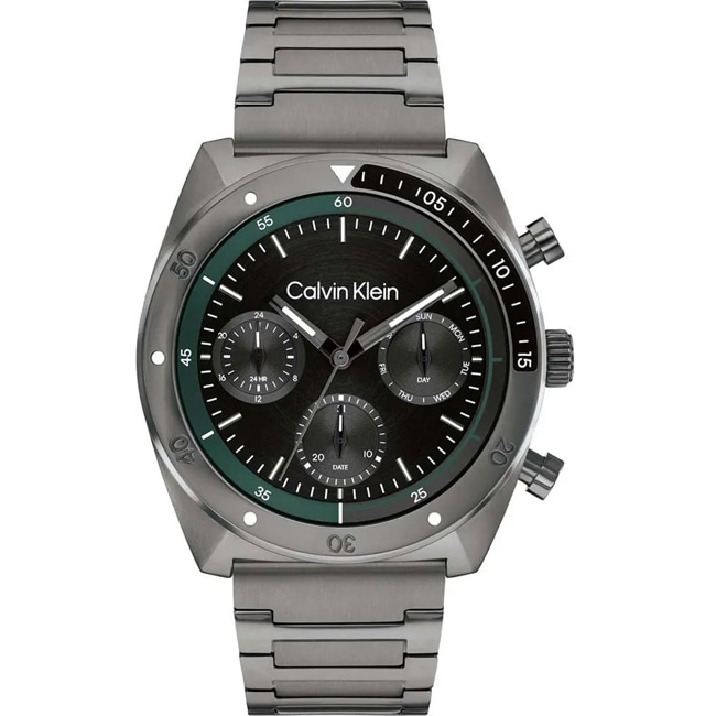 Calvin Klein Flex Day Date Grau / Schwarz - 25200466