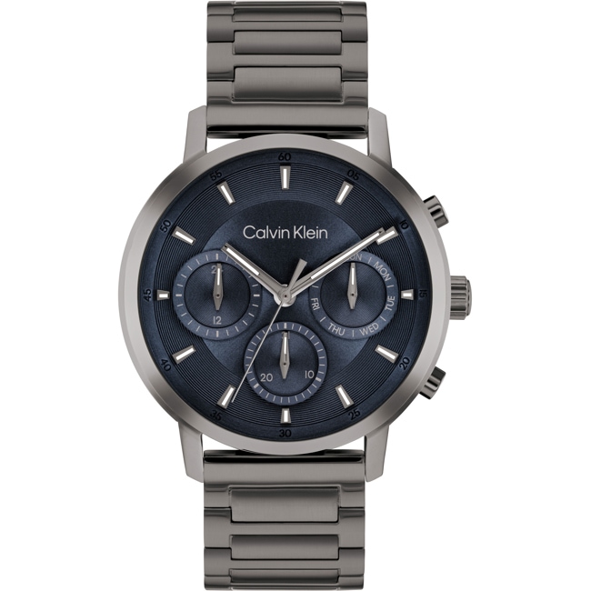 Calvin Klein Gauge Day-Date 41mm Grey / Blue - 25200495