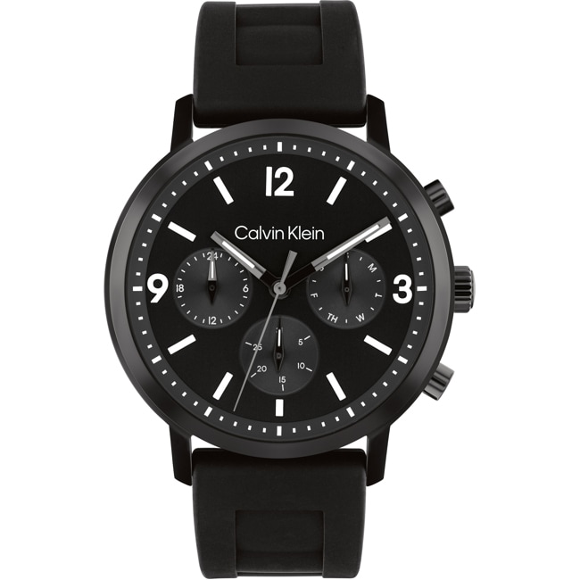 Calvin Klein Gauge Day-Date Noir - 25200461