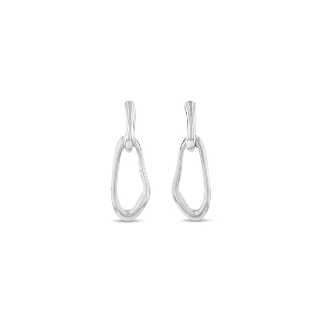Calvin Klein Dangle earrings Statement Links Silvery - 35000749