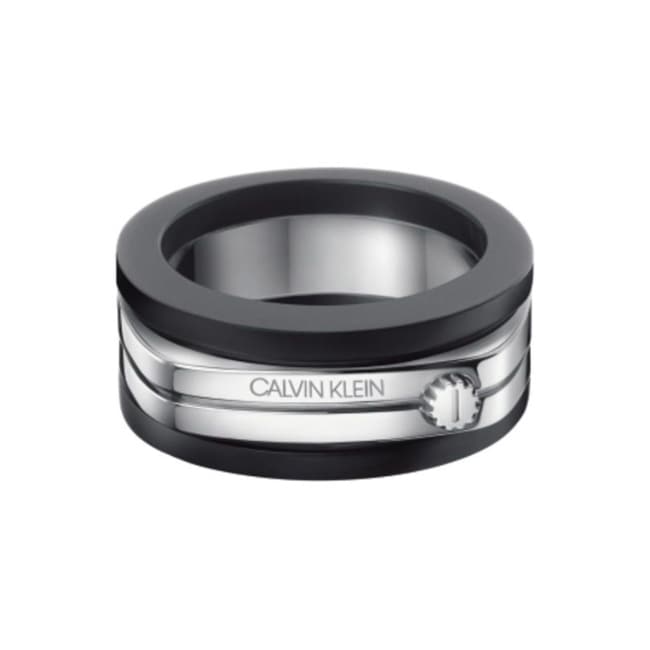 Calvin Klein Herrenring ck mighty - KJ8AMR2001