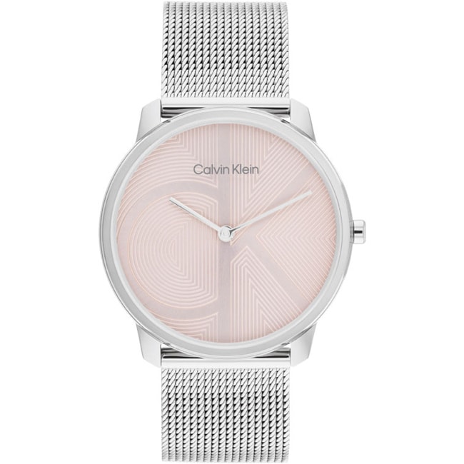 Calvin Klein Iconic Mesh 35 Silbrig / Rosa - 25300015