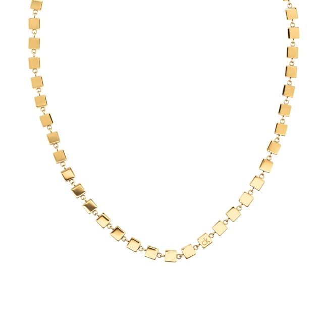 Calvin Klein Chain Geometric gold-plated - 35000846