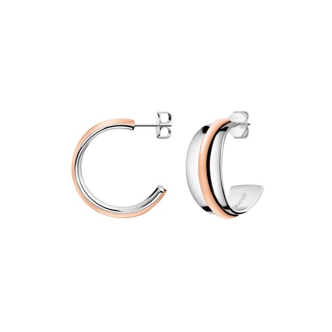 Calvin Klein Kreolen ck slinky - KJCZPE200100