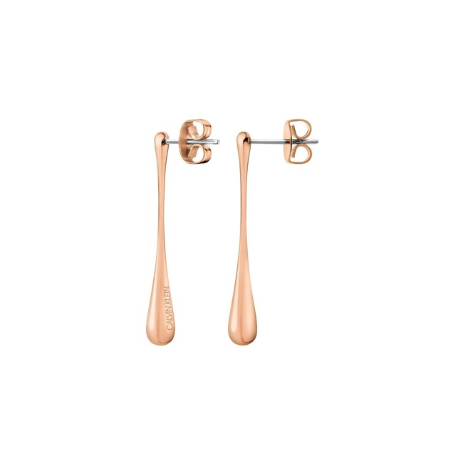 Calvin Klein clous d'oreilles ck ellipse - KJDMPE100100