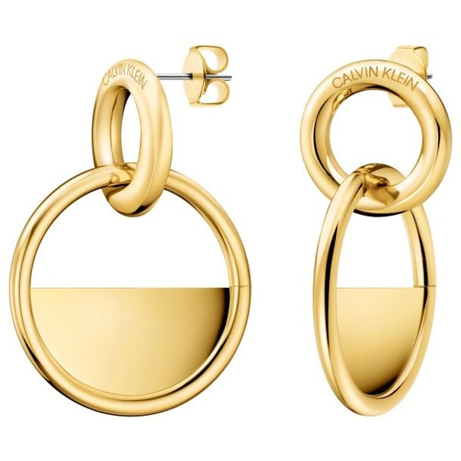 Calvin Klein clous d'oreilles ck locked - KJ8GJE100100