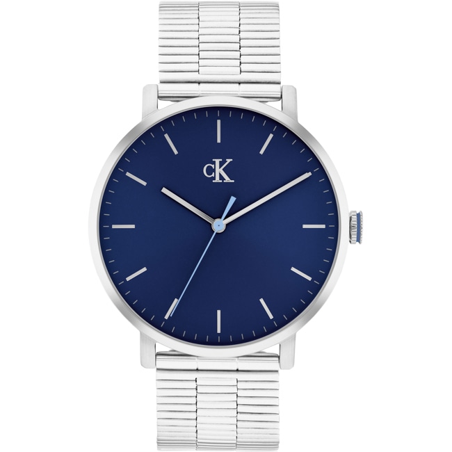 Calvin Klein Real Argenté / Bleu - 25200548