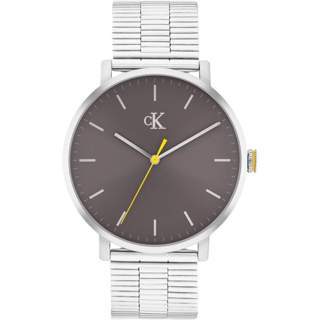 Calvin Klein Real Argenté / Brun - 25200547