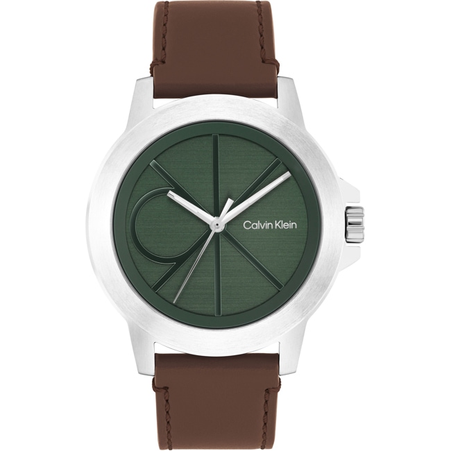 Calvin Klein Reset Braun / Silbrig & Grün - 25200527