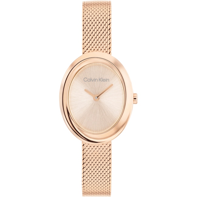 Calvin Klein Twisted Bezel 24mm Rose - 25100153