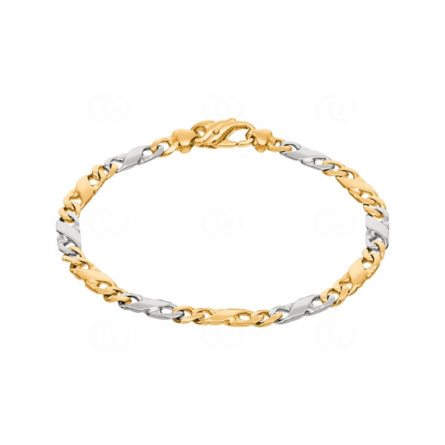 Carrera Bracelet 750/18 K Two-tone Gold 5.0mm - 22cm - BCA400322
