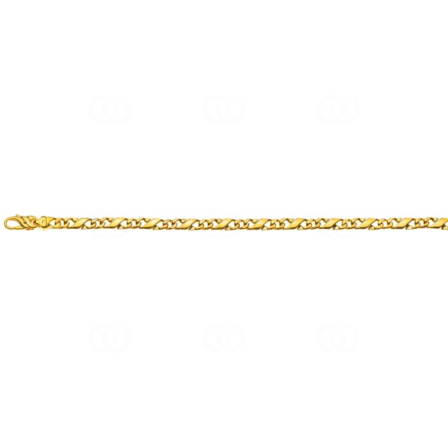 Carrera Bracelet 750/18 K Yellow Gold 5.0mm - 22cm - BCA100322