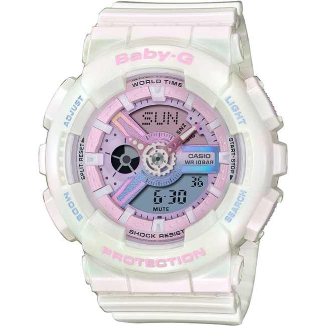 Casio Baby-G Urban Blanc / Rose - BA-110PL-7A1ER