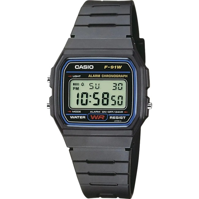 Casio Collection - F-91W-1YEF