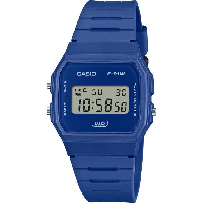 Casio Collection Blau - F-91WB-2A1EF