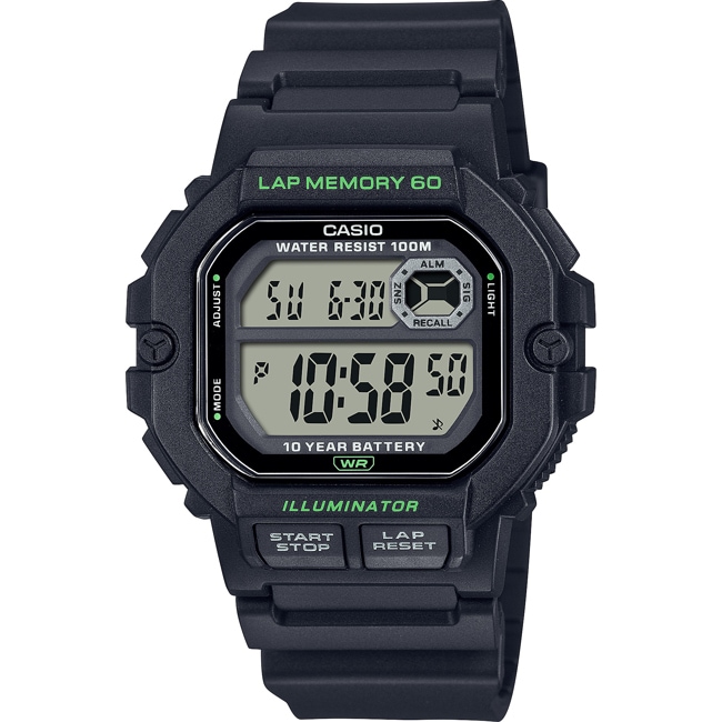 Casio Collection Men Black - WS-1400H-1AVEF