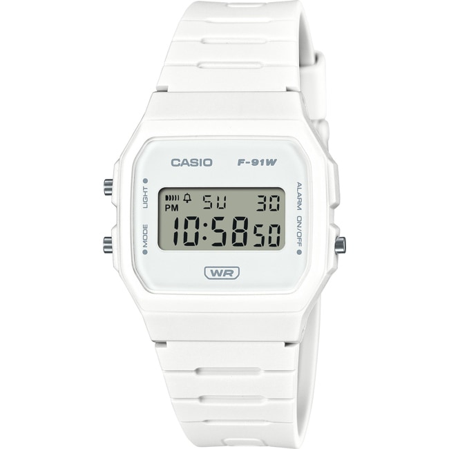 Casio Collection Weiss - F-91WB-7AEF