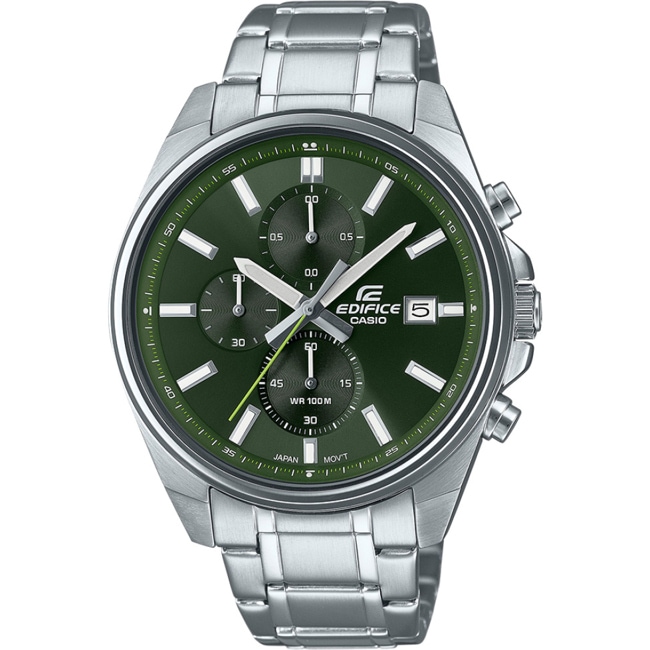 Casio Edifice Classic Chronograph Green - EFV-610D-3CVUEF