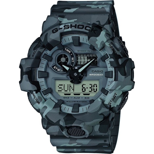 casio g shock camouflage watches