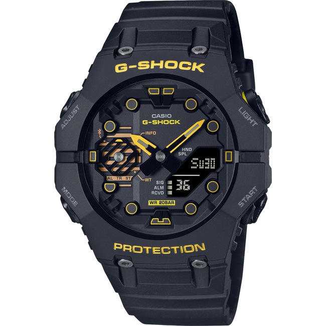 Casio G-Shock Classic Bluetooth Caution Yellow - GA-B001CY-1AER