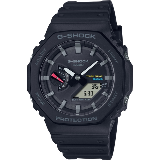 Casio G-Shock Classic Bluetooth Solar Schwarz - GA-B2100-1AER